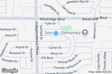 Map image of the property - 9821 Pierce Dr