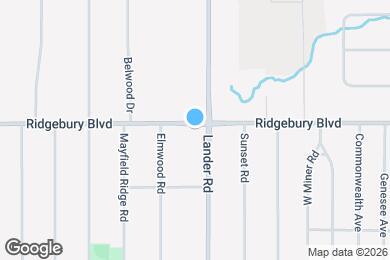 Map image of the property - 1100 Lander Rd