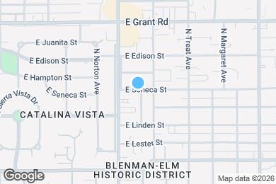 Map image of the property - 2542 E Seneca St