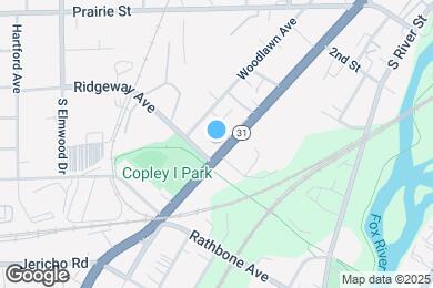Map image of the property - 671 S Lake St