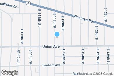 Map image of the property - 3463 E 118th St