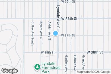 Map image of the property - 3700-3708 Lyndale Ave S.
