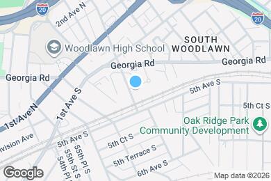 Map image of the property - 5909 3rd Ave S