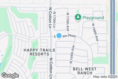 Map image of the property - 17050 W Stevenage St