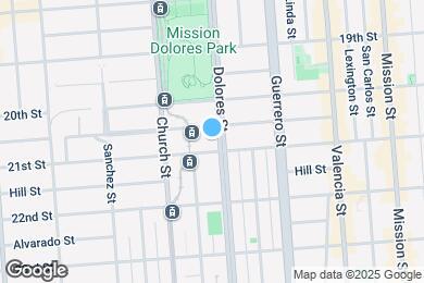 Map image of the property - 780 Dolores St