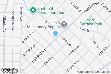 Map image of the property - 1600 E 29th St