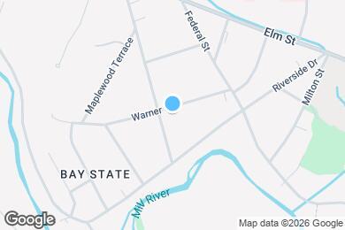 Map image of the property - 56 Warner St