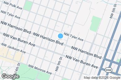 Map image of the property - 945 NW Harrison Blvd
