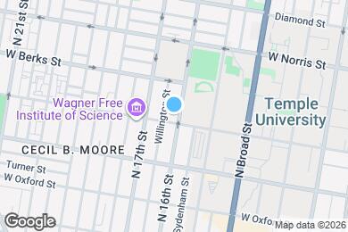 Map image of the property - 1808 N 16th St