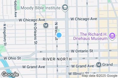 Map image of the property - 661 N Wells St