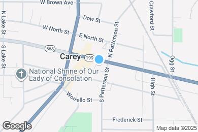 Map image of the property - 225 1/2 E Findlay St