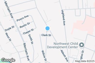 Map image of the property - 203 Hall St