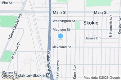 Map image of the property - 8221 Keating Ave