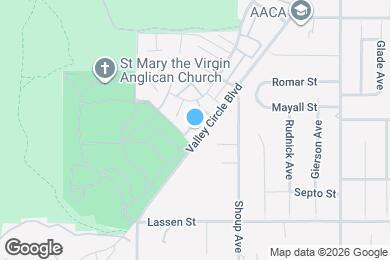 Map image of the property - 10051 Valley Circle Blvd