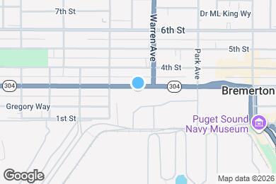 Map image of the property - Milano Apartments