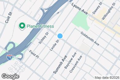 Map image of the property - 408 Leslie St