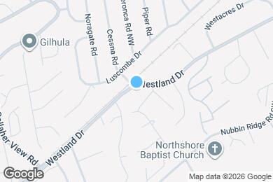 Map image of the property - 8202 Westland Dr