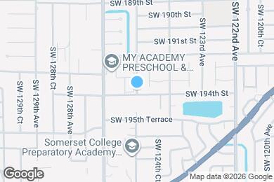 Map image of the property - 12556 SW 194th St