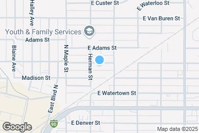 Map image of the property - 207 E Monroe St