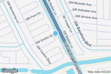 Map image of the property - 2553 SW Grotto Cir