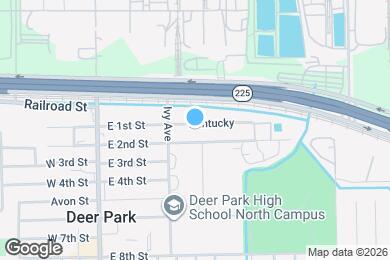 Map image of the property - 326 E 1st St