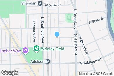 Map image of the property - 3730 N Fremont St