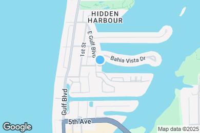 Map image of the property - 711 E Gulf Blvd