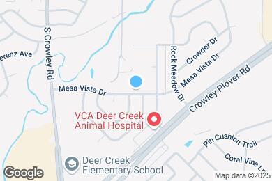 Map image of the property - 805 Mesa Vista Dr