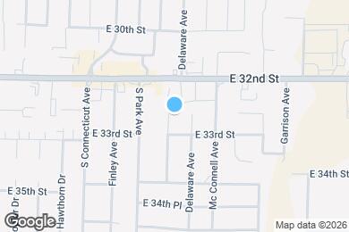 Map image of the property - 3221 S Highland Ave