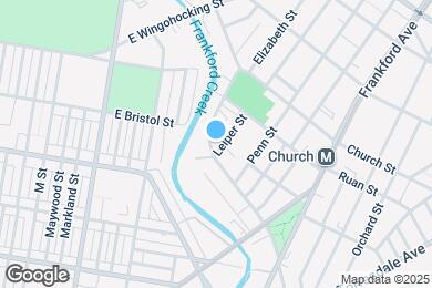 Map image of the property - 1313 Adams St