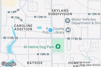Map image of the property - 1131 Balboa Ave
