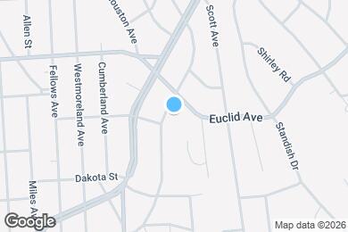 Map image of the property - 605 Crawford Ave