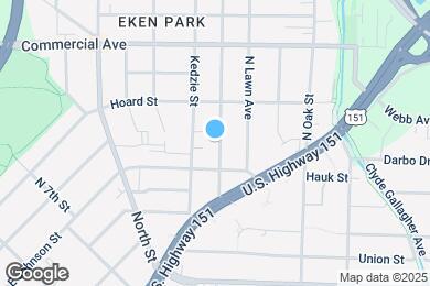 Map image of the property - 322 Pawling St