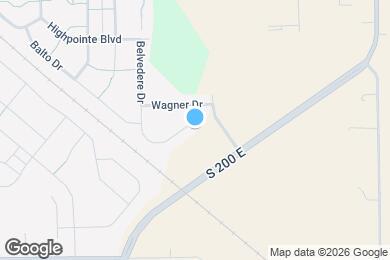 Map image of the property - 1643 Carriage Cir