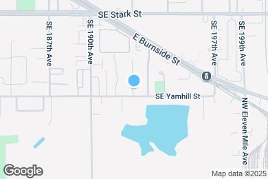 Map image of the property - 19195 SE Yamhill St