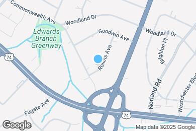 Map image of the property - 1227 Rollins Ave