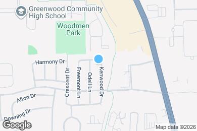 Map image of the property - 1178 Kenwood Dr