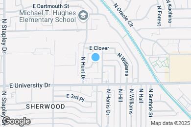 Map image of the property - 461 N Kirchoff