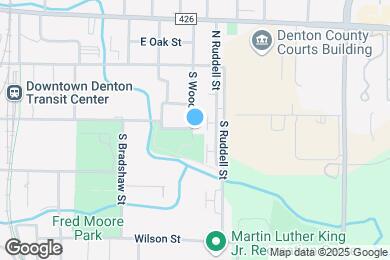 Map image of the property - 325 S Wood St