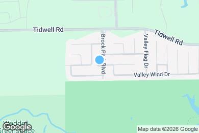 Map image of the property - 8523 Brock Park Blvd