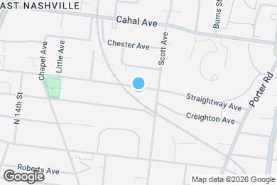 Map image of the property - 1712 Straightway Ave