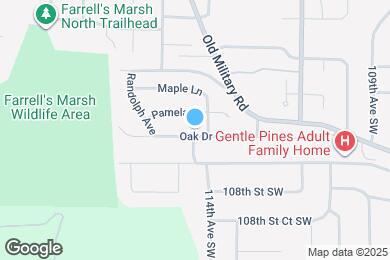 Map image of the property - 2323 Oak Dr