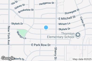 Map image of the property - 2106 Skylark Dr