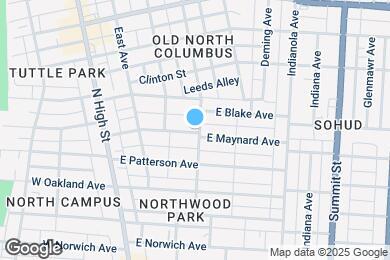Map image of the property - 142 E Maynard Ave