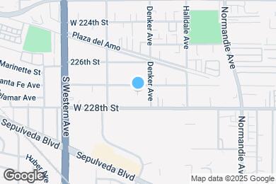 Map image of the property - 1520 W 227th St