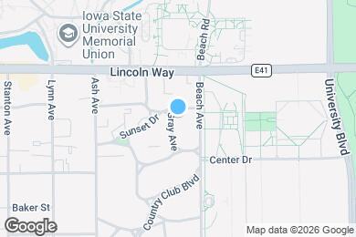 Map image of the property - Sunset View Apartments