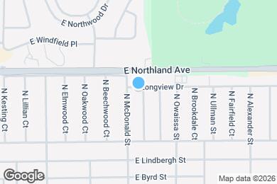 Map image of the property - 2709 Hillwood Ct