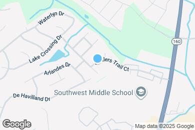 Map image of the property - 12814 Settlers Trail Ct