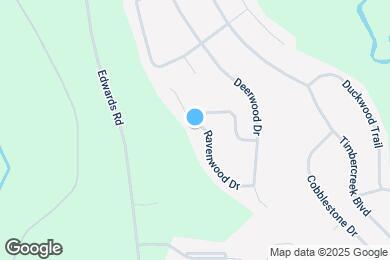 Map image of the property - 75245 Ravenwood Dr