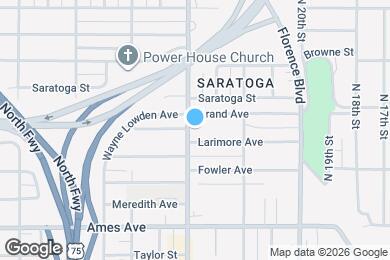 Map image of the property - 4809 N 24th St